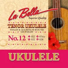 Set Cuerdas Ukelele Tenor La Bella No.12