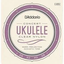 EJ65C Set Cuerdas Ukelele CONCIERTO D'addario EJ65C