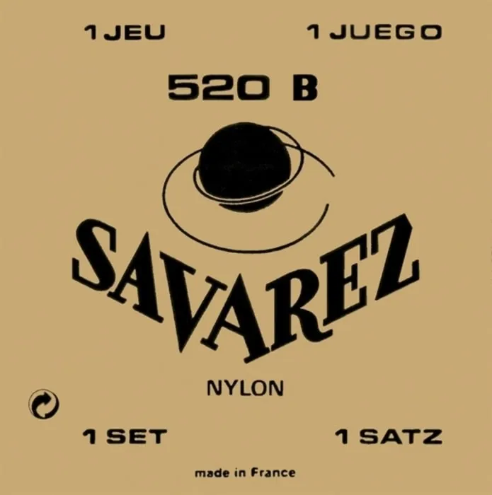 Set cuerdas Guitarra Nylon Savarez 520B