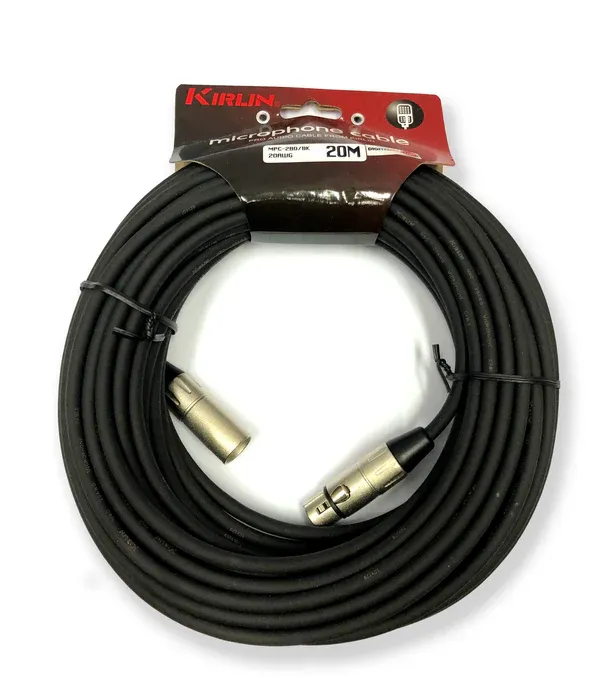 Cable Microfono 20M XLR-XLR MPC-280