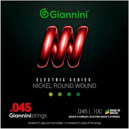 Set Cuerdas Bajo ElÈctrico 4C 0.45 Giannini MUS22113