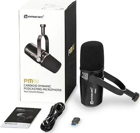 PM2 MICROFONO RELACART CARDIOID DYNAMIC